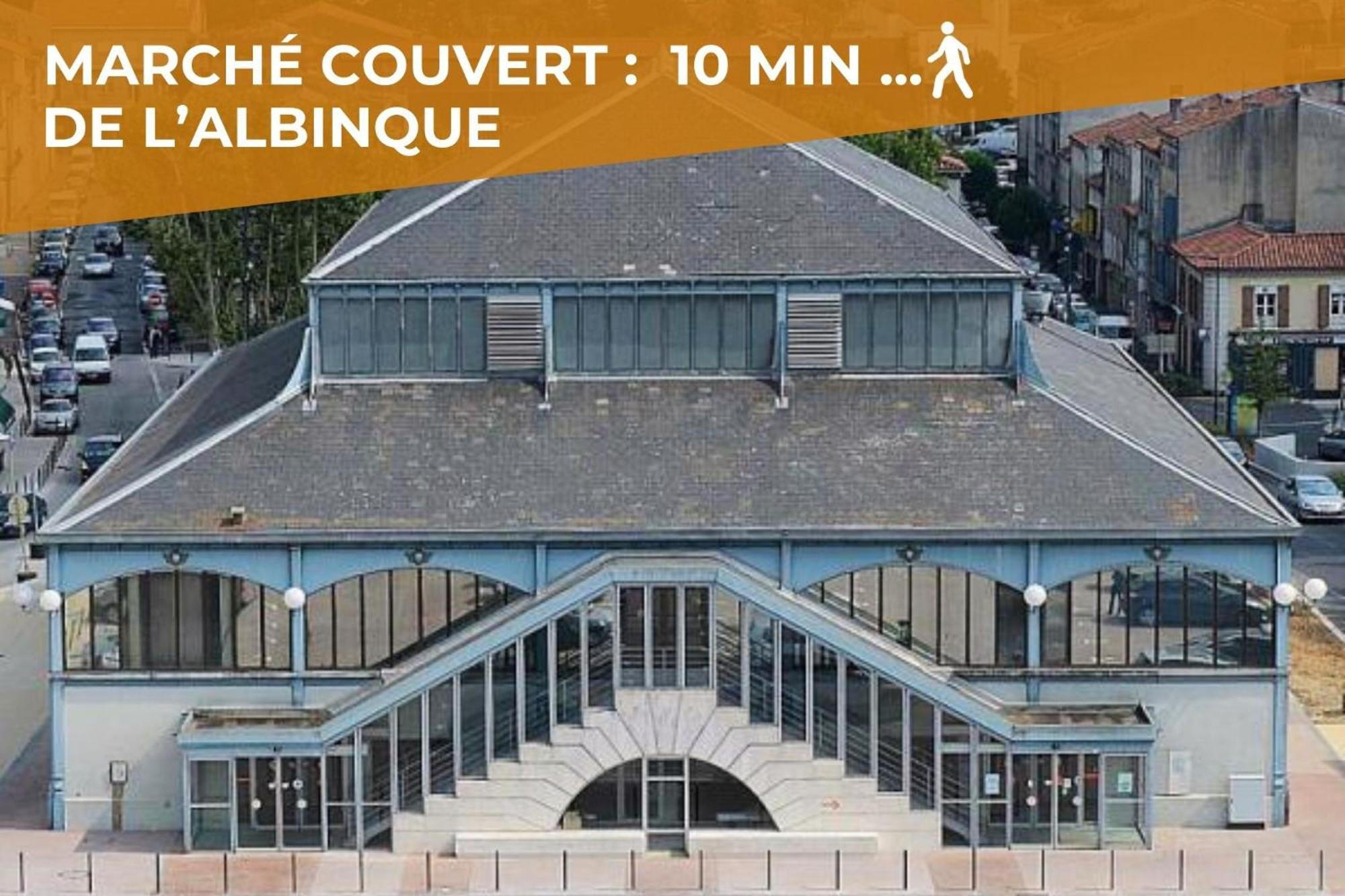 L'Eveche - T3 Spacieux & Traversant En Hypercentre Castres  Exteriér fotografie